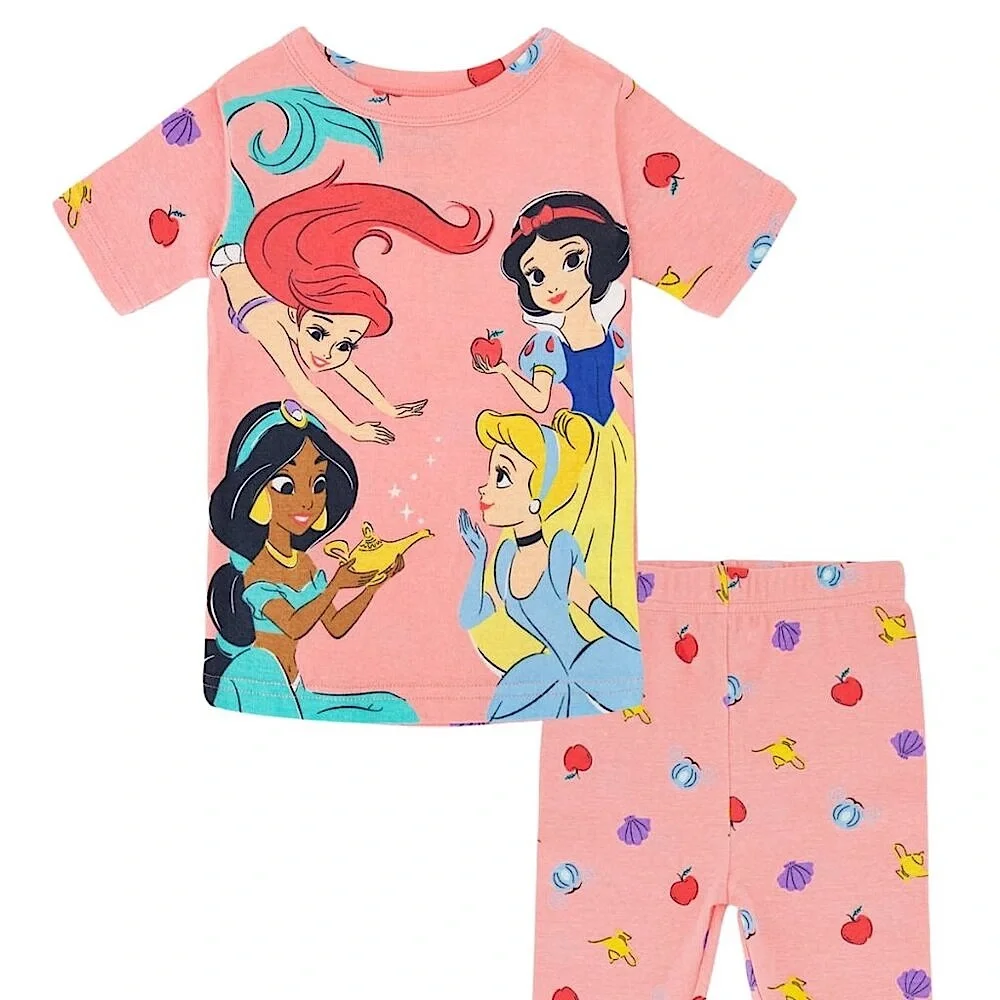 DISNEY PRINCESS Pajamas BABY GIRL SIZE 12 MONTHS NEW